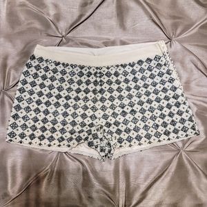 H&M Jeweled Shorts Size 4